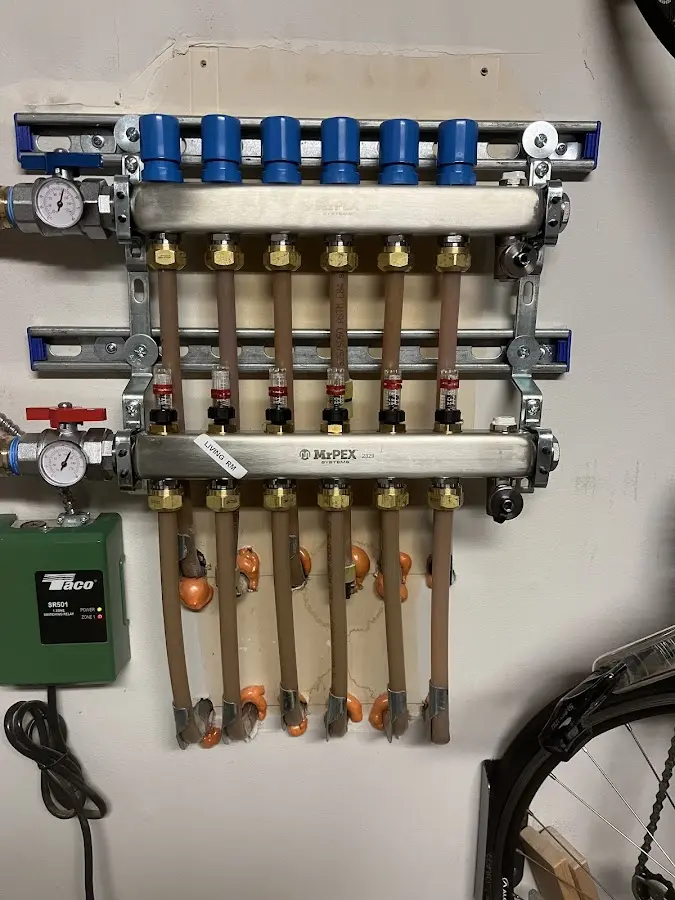 Plumber performing Leak Detection at a residential property in Colorado Springs